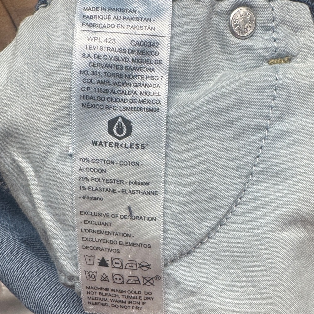 Signature Midnight Blue mid rise straight Jeans - Picture 6 of 8